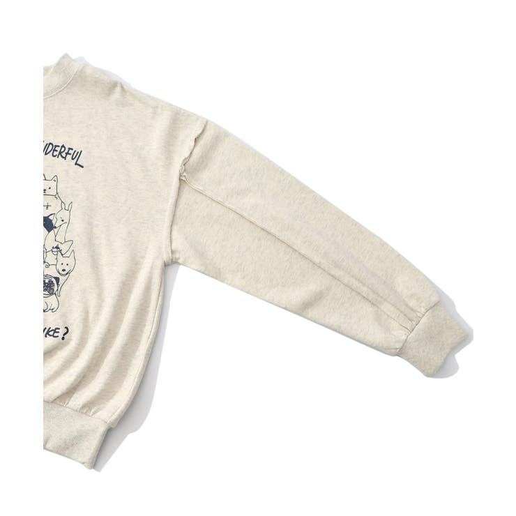 毎日がわんダフル柄アシメプルオーバー | ScoLar | 詳細画像12 