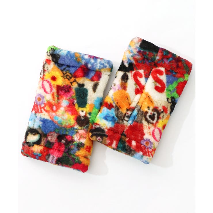 アームウォーマー付き レトロ柄裏毛プルオーバー | ScoLar | 詳細画像22 