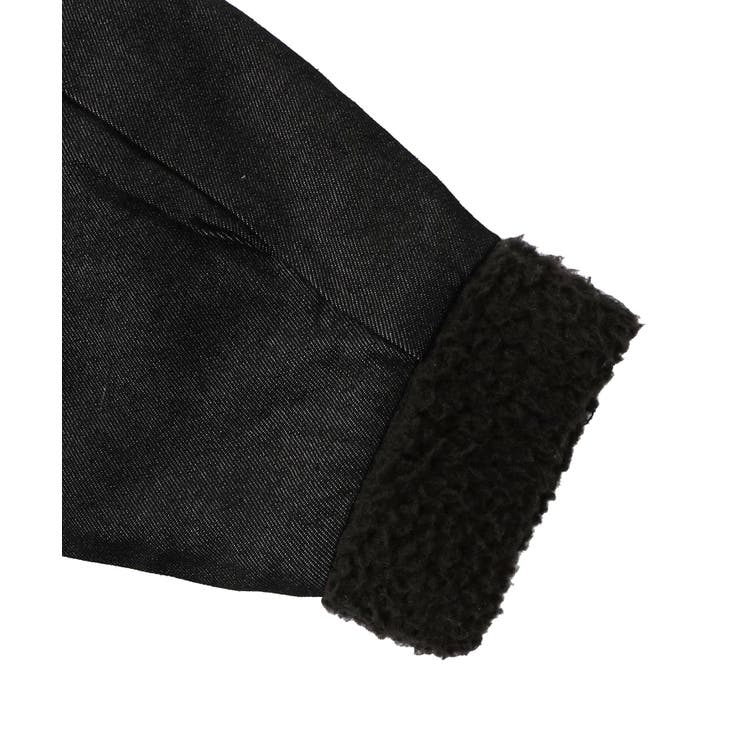 落書きモザイク柄デニム×ボアジャケット | ScoLar | 詳細画像29 