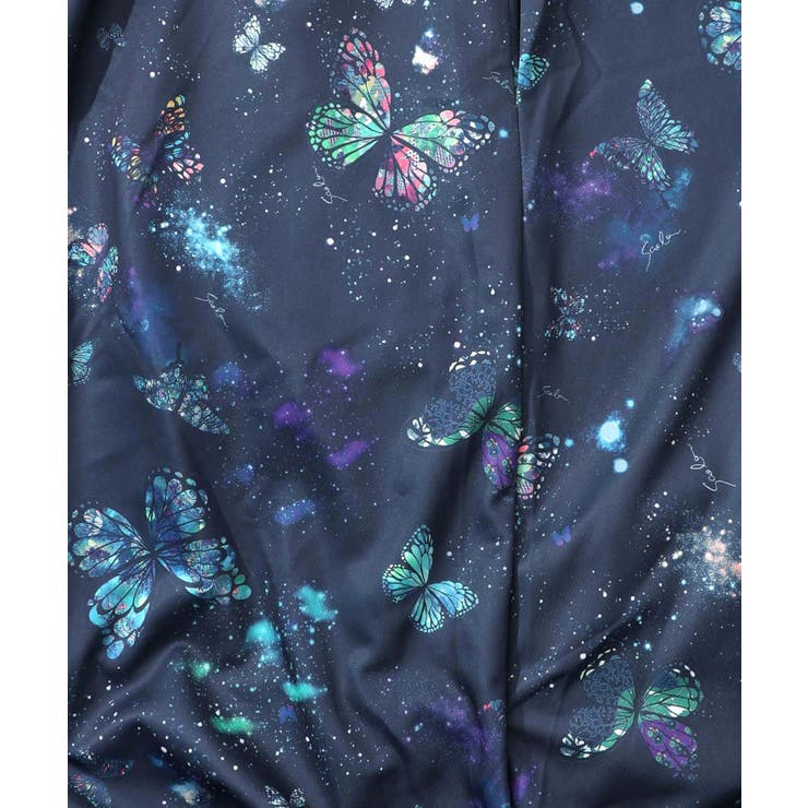 宇宙蝶柄×ジャージ生地 ジャンパースカート | ScoLar | 詳細画像16 