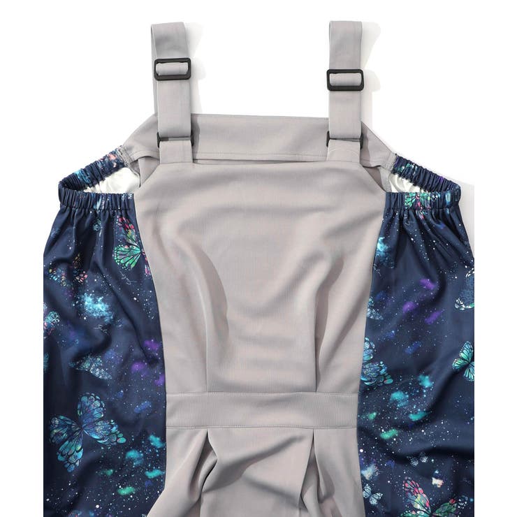 宇宙蝶柄×ジャージ生地 ジャンパースカート | ScoLar | 詳細画像19 