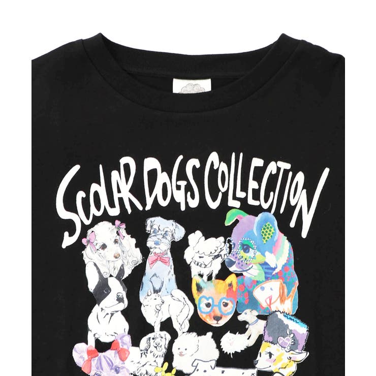 スカラーわんちゃんコレクション柄ロンT | ScoLar | 詳細画像12 