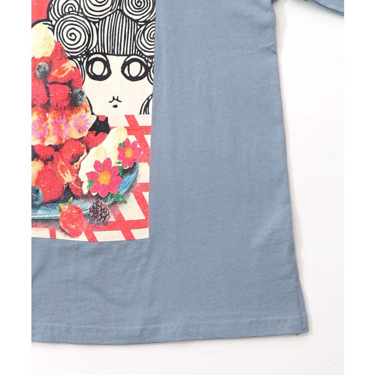 ベリーパンケーキ柄 メロー加工プルオーバー | ScoLar | 詳細画像11 