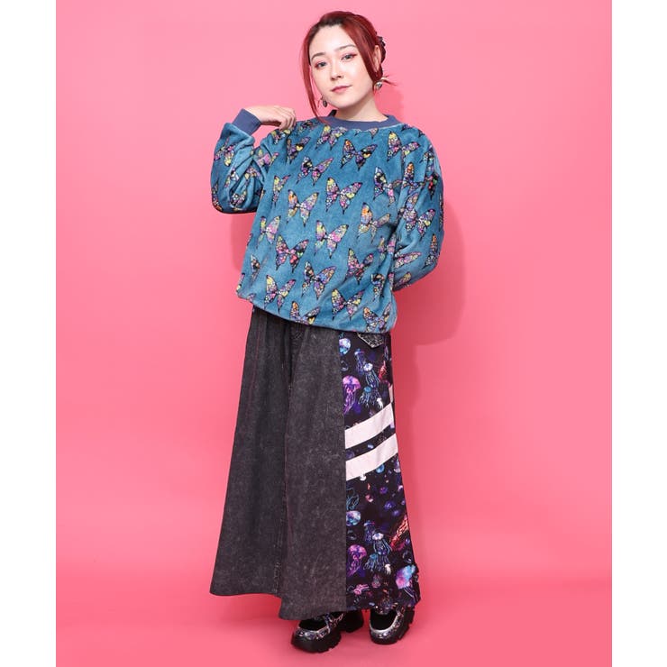 3柄展開両面フランネルプルオーバー | ScoLar | 詳細画像8 