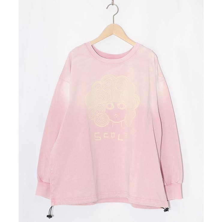 スカラーちゃん柄ヴィンテージ風プルオーバー | ScoLar | 詳細画像17 