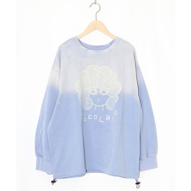 スカラーちゃん柄ヴィンテージ風プルオーバー | ScoLar | 詳細画像19 