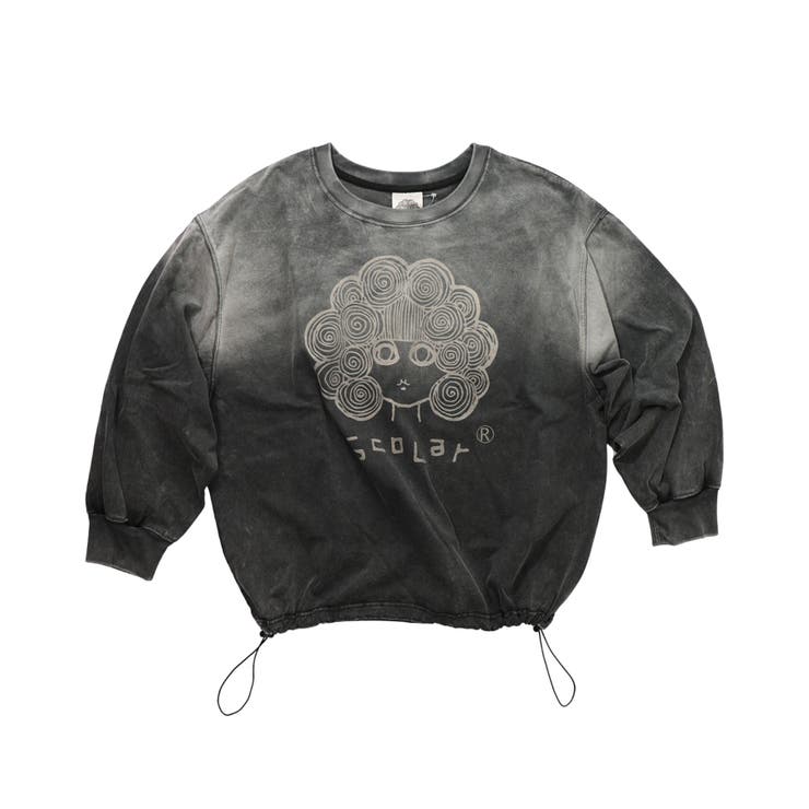 スカラーちゃん柄ヴィンテージ風プルオーバー | ScoLar | 詳細画像26 