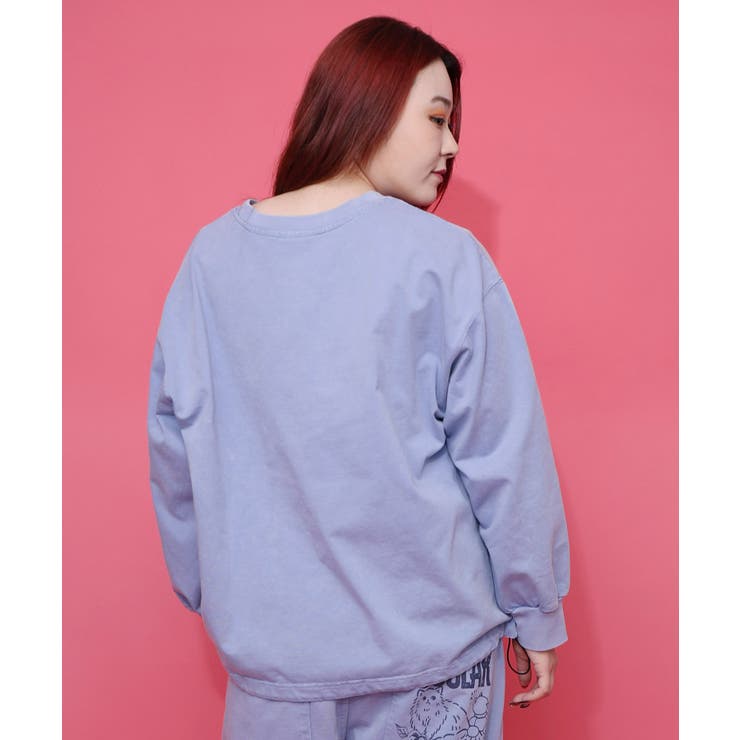 スカラーちゃん柄ヴィンテージ風プルオーバー | ScoLar | 詳細画像6 