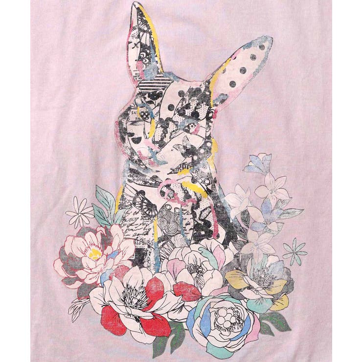 パッチワークウサギ柄ヴィンテージ風プルオーバー | ScoLar | 詳細画像11 