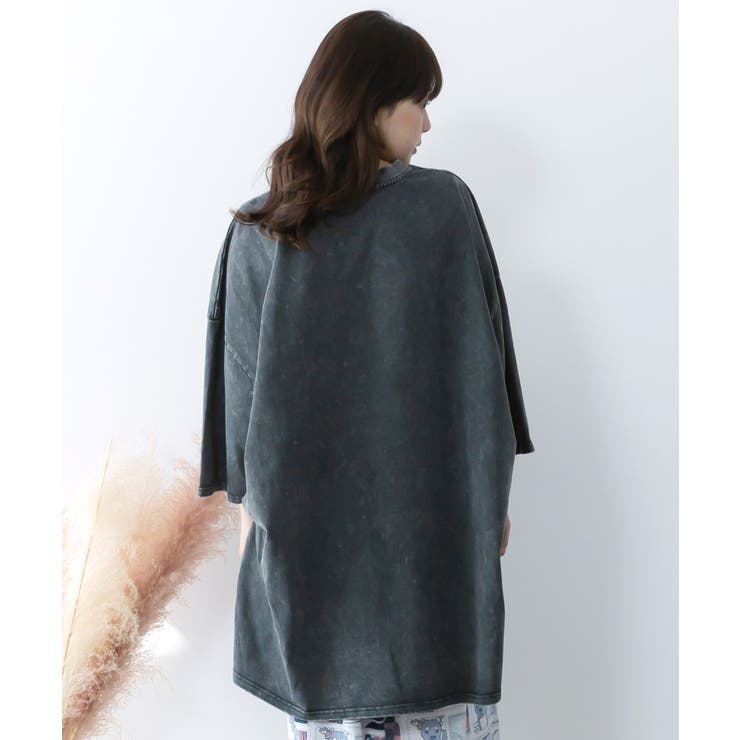 パッチワークウサギ柄ヴィンテージ風プルオーバー | ScoLar | 詳細画像4 