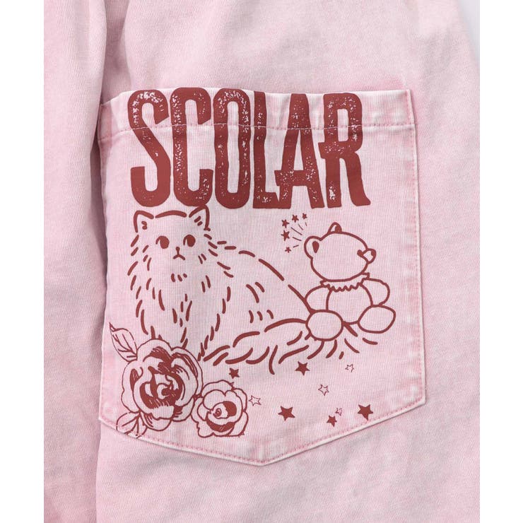 チョーク風柄コクーンパンツ | ScoLar | 詳細画像19 