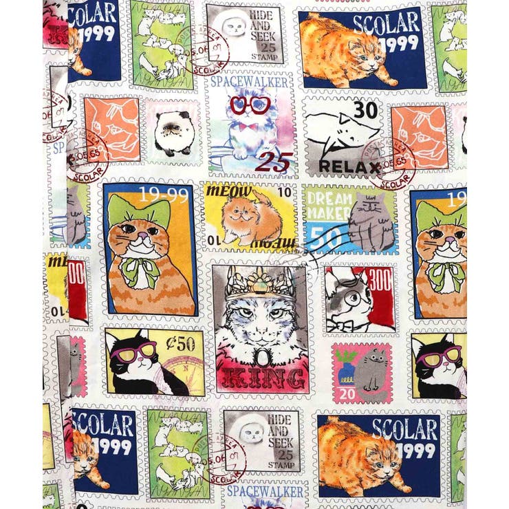 わんorにゃんスタンプ柄 バイオ加工パンツ | ScoLar | 詳細画像16 