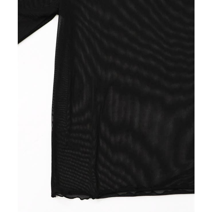 アンティーク風花蝶プリント ソフトチュールインナー | ScoLar | 詳細画像14 