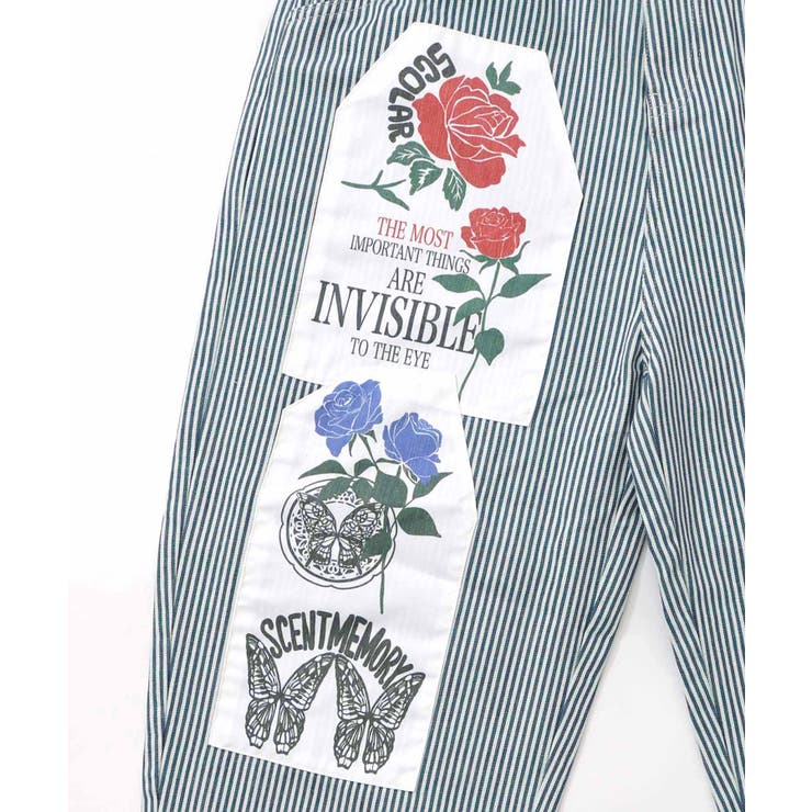 アップリケ×刺繍デニムorツイルパンツ | ScoLar | 詳細画像20 