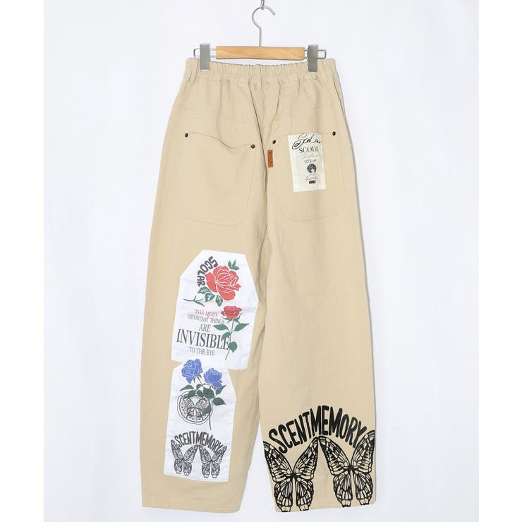 アップリケ×刺繍デニムorツイルパンツ | ScoLar | 詳細画像22 