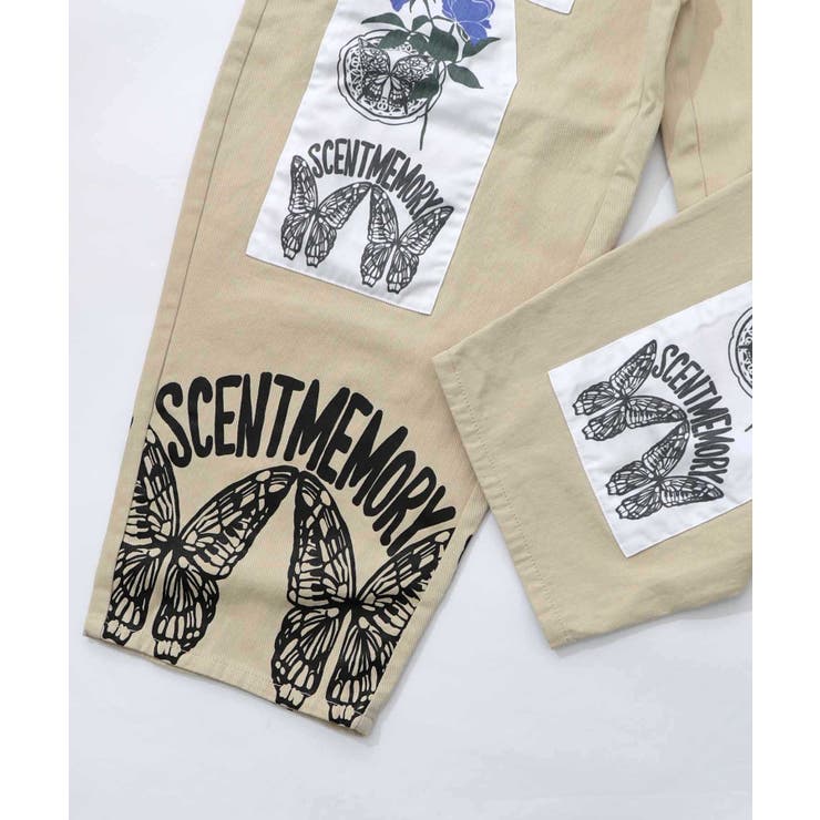 アップリケ×刺繍デニムorツイルパンツ | ScoLar | 詳細画像27 