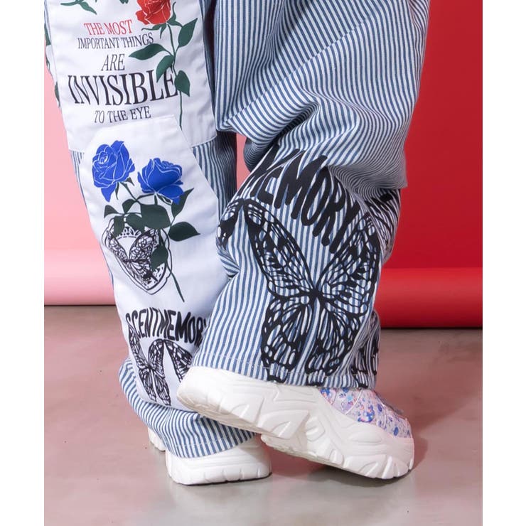 アップリケ×刺繍デニムorツイルパンツ | ScoLar | 詳細画像15 