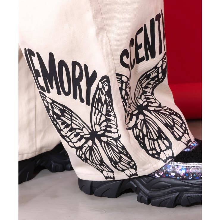 アップリケ×刺繍デニムorツイルパンツ | ScoLar | 詳細画像7 