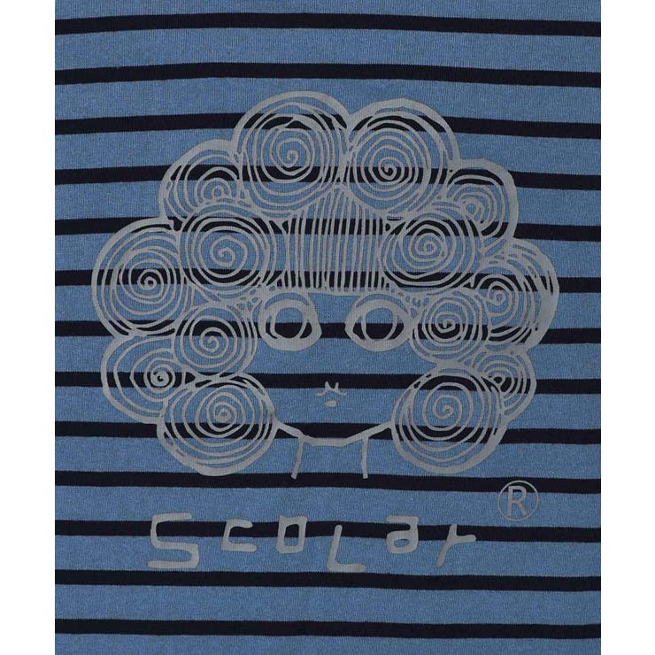 スカラーちゃん×ミックス配色ボーダープルオーバー | ScoLar | 詳細画像9 