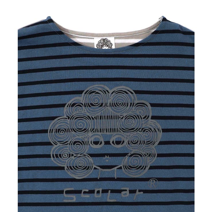 スカラーちゃん×ミックス配色ボーダープルオーバー | ScoLar | 詳細画像10 