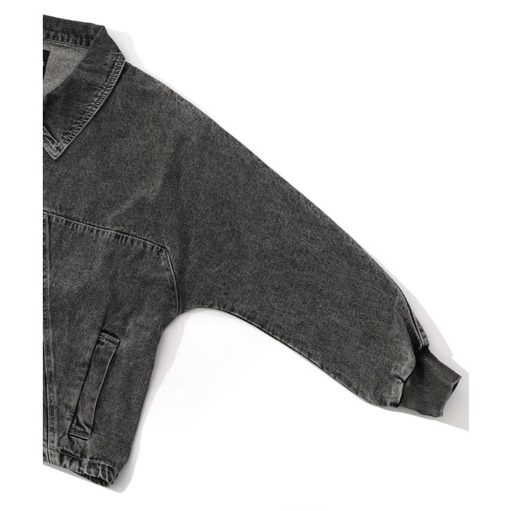 ヴィンテージ風ネコ刺繍デニムジャケット | ScoLar | 詳細画像14 