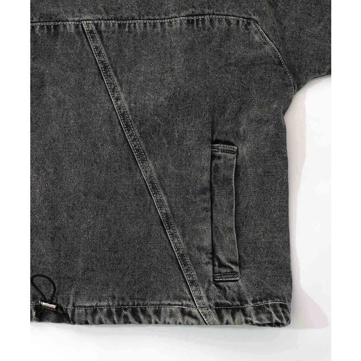 ヴィンテージ風ネコ刺繍デニムジャケット | ScoLar | 詳細画像15 