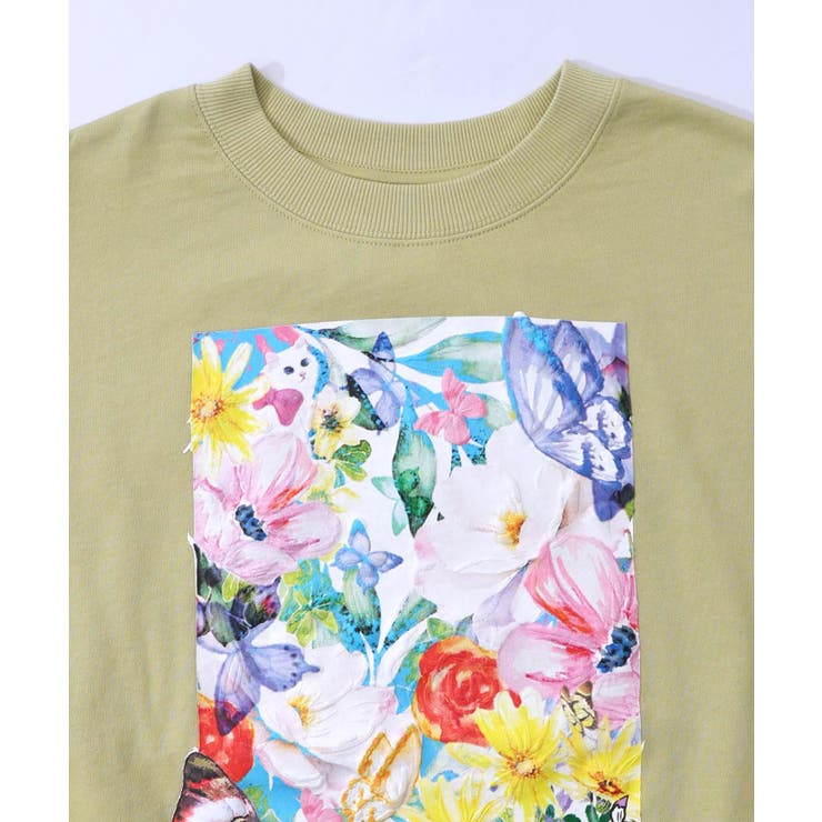 画家スカラーちゃんキャンバス柄プルオーバー | ScoLar | 詳細画像12 