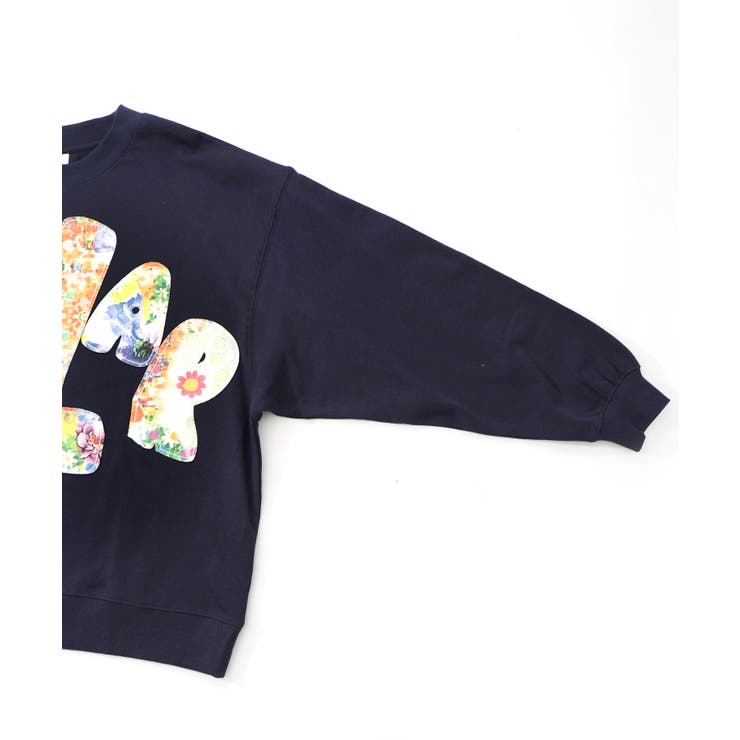 スカラー総柄ロゴアップリケ裏毛プルオーバー | ScoLar | 詳細画像15 