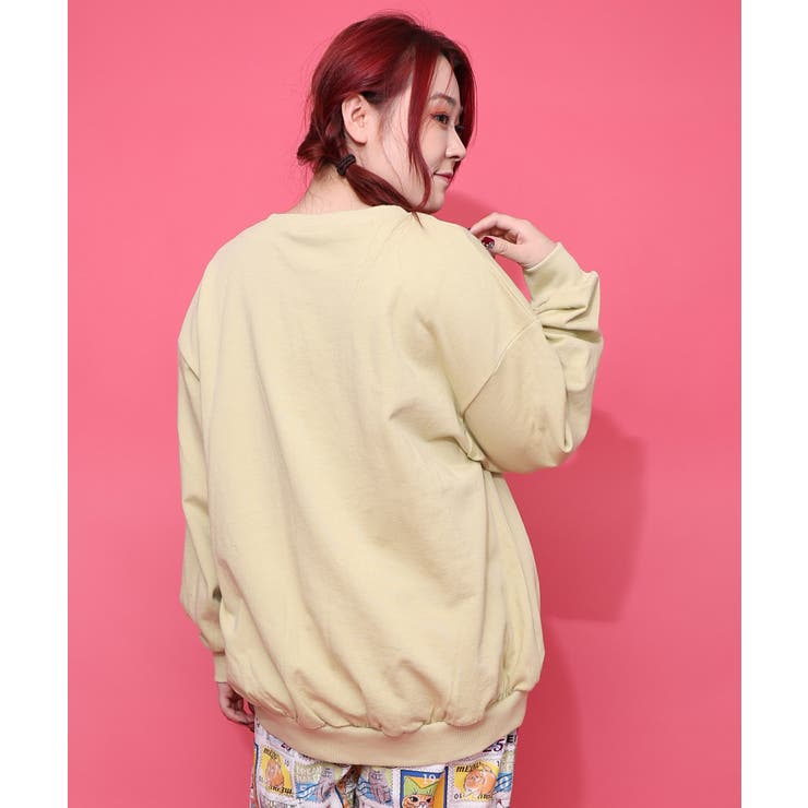 スカラールーム柄裏毛プルオーバー | ScoLar | 詳細画像5 