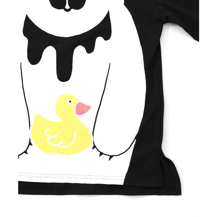 くま吉くんとアヒル柄ロンT | ScoLar | 詳細画像14 