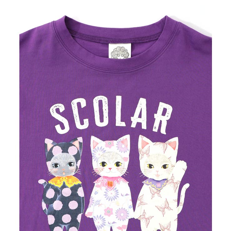 おしゃれネコシスターズTシャツ | ScoLar | 詳細画像13 