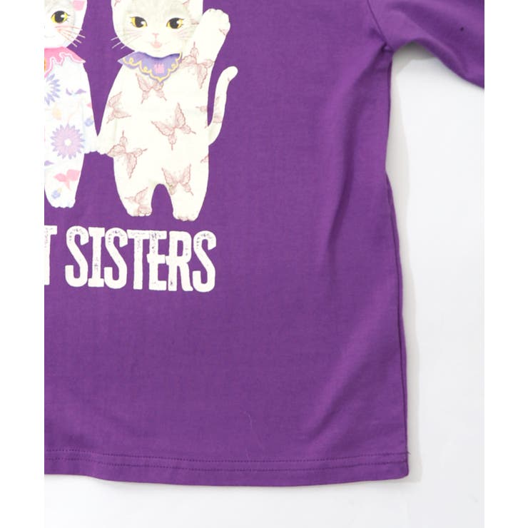 おしゃれネコシスターズTシャツ | ScoLar | 詳細画像15 