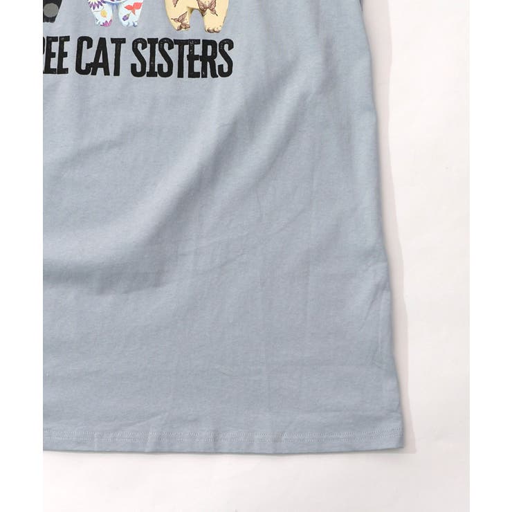 おしゃれネコシスターズ チュール重ね袖ワンピース | ScoLar | 詳細画像15 