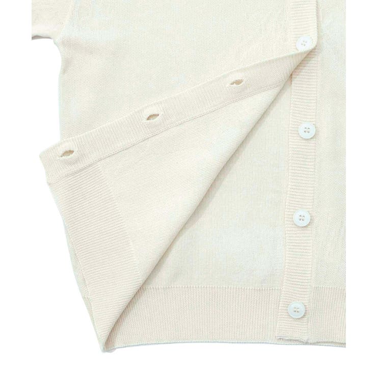 ネコスカラーUVジャガードカーディガン | ScoLar | 詳細画像20 