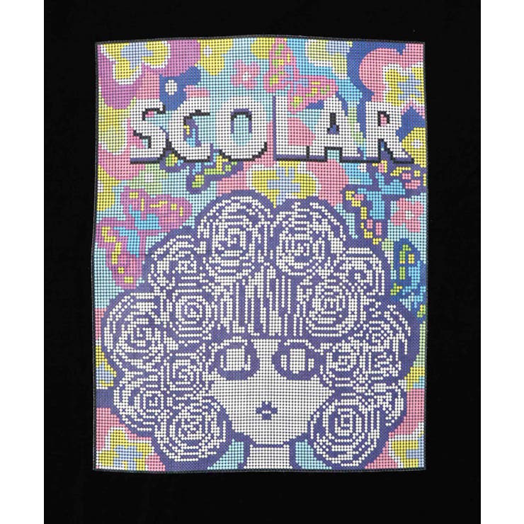 ピクセルアートスカラーちゃんTシャツ | ScoLar | 詳細画像1 