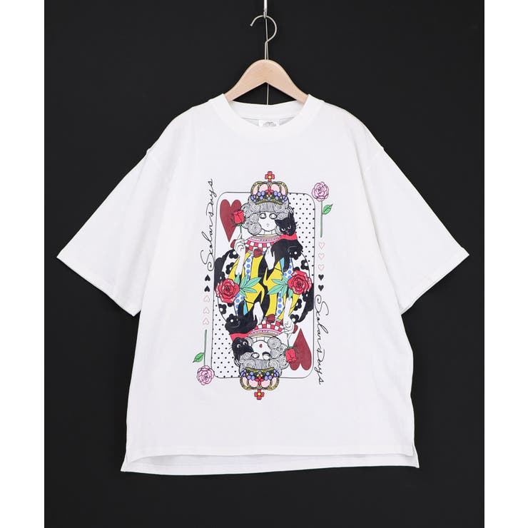 オフホワイト | ハートの女王スカラーちゃんTシャツ | ScoLar