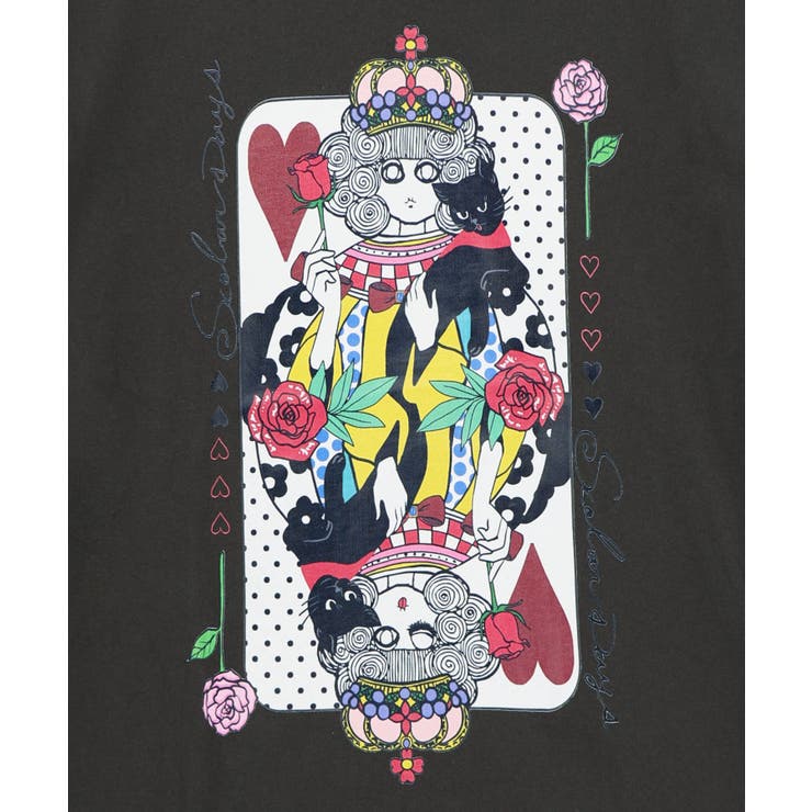 ハートの女王スカラーちゃんTシャツ | ScoLar | 詳細画像12 