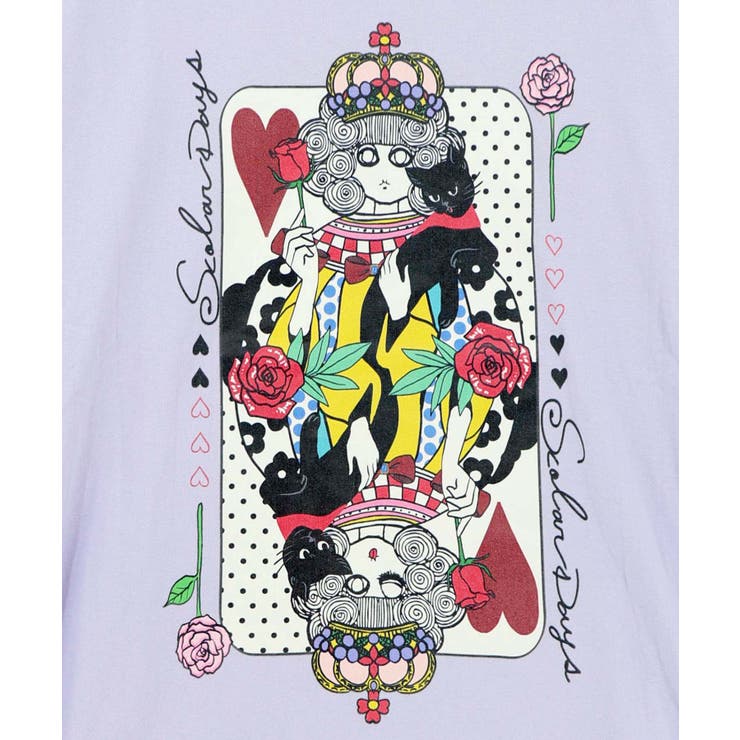 ハートの女王スカラーちゃんTシャツ | ScoLar | 詳細画像16 