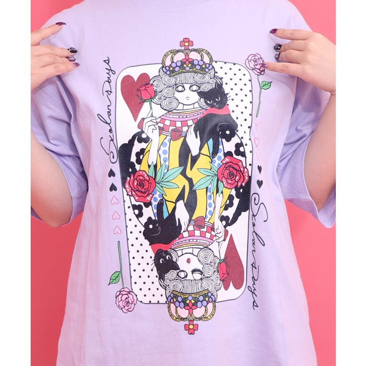 ハートの女王スカラーちゃんTシャツ | ScoLar | 詳細画像6 