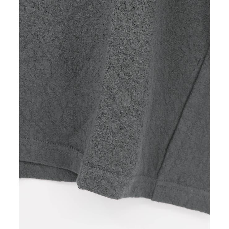 水彩タッチ花蝶プリントTシャツ | ScoLar | 詳細画像15 