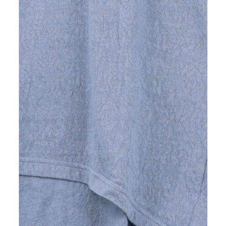 ソフトチュール×花ネコ柄 レイヤード風プルオーバー | ScoLar | 詳細画像10 