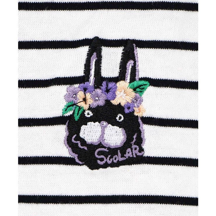 スカラーちゃんポーチ付き3柄展開キャラ刺繍Tシャツ | ScoLar | 詳細画像20 