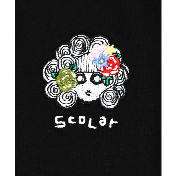 スカラーちゃんポーチ付き3柄展開キャラ刺繍Tシャツ | ScoLar | 詳細画像22 