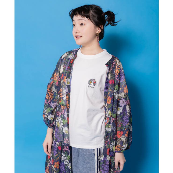 スカラーちゃんポーチ付き3柄展開キャラ刺繍Tシャツ | ScoLar | 詳細画像13 