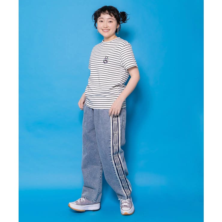 スカラーちゃんポーチ付き3柄展開キャラ刺繍Tシャツ | ScoLar | 詳細画像2 