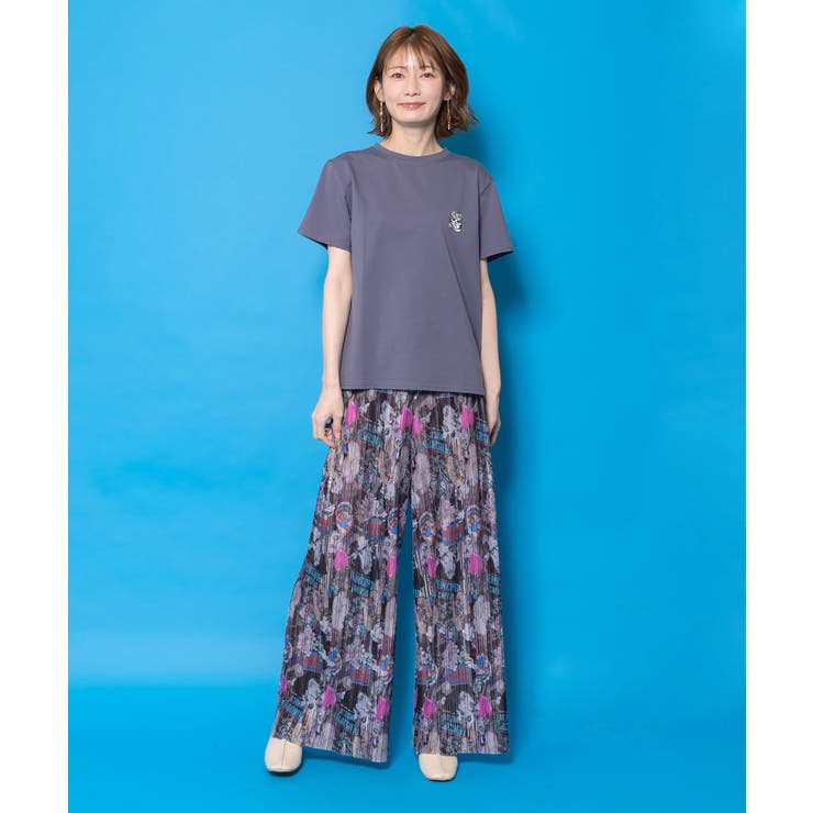 スカラーちゃんポーチ付き3柄展開キャラ刺繍Tシャツ | ScoLar | 詳細画像7 