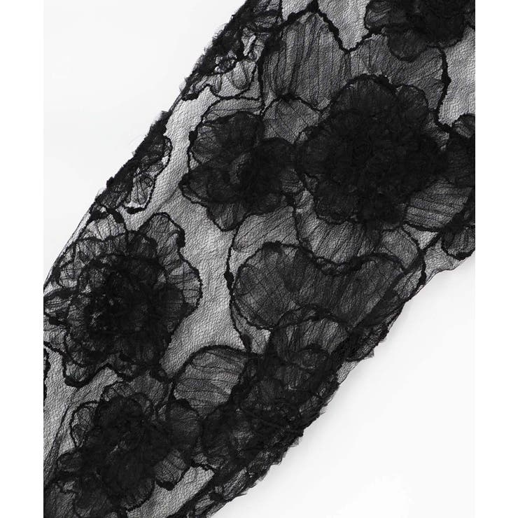 花レースパーカー | ScoLar | 詳細画像1 