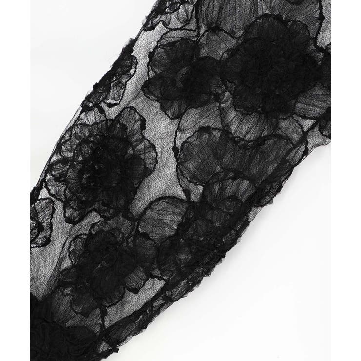 花レースパーカー | ScoLar | 詳細画像5 