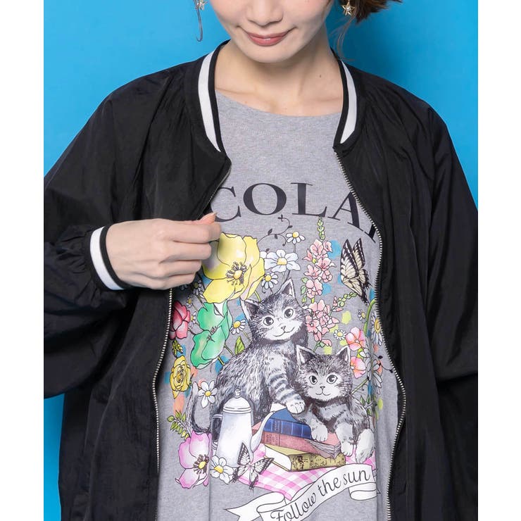じゃらじゃらスカラーキーホルダー刺繍ブルゾン | ScoLar | 詳細画像6 