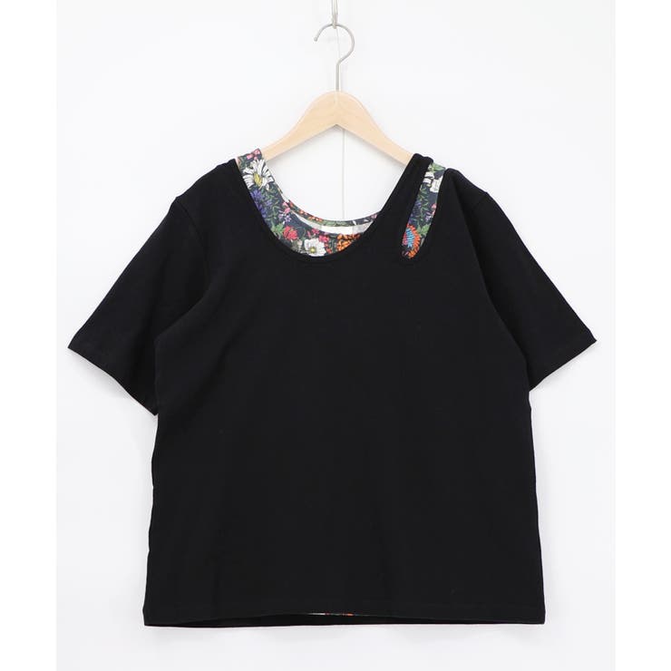 2柄展開 タンクトップ付き3wayTシャツセット | ScoLar | 詳細画像13 